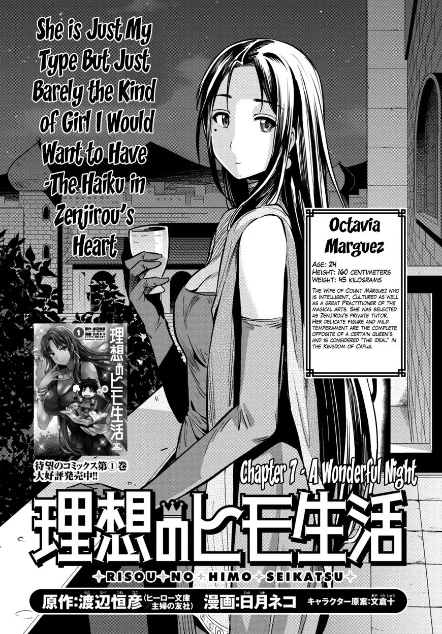 Risou no Himo Seikatsu manga Chapter 7 – Page 1