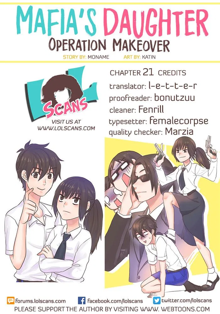 Mafia's Daughter: Operation Makeover manga Chapter 21 – Page 2