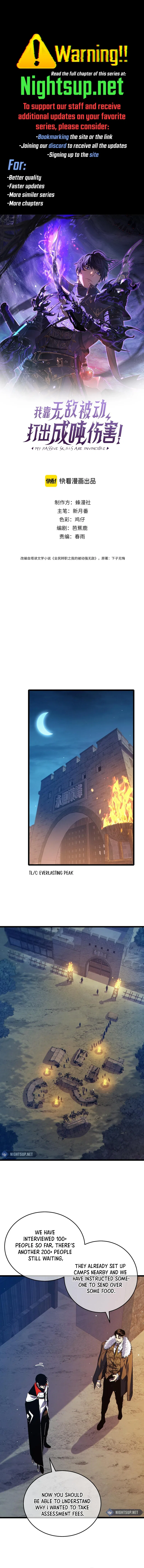 I Rely on My Invincibility to Deal Tons of Damage Passively! Chapter 77 – Page 1