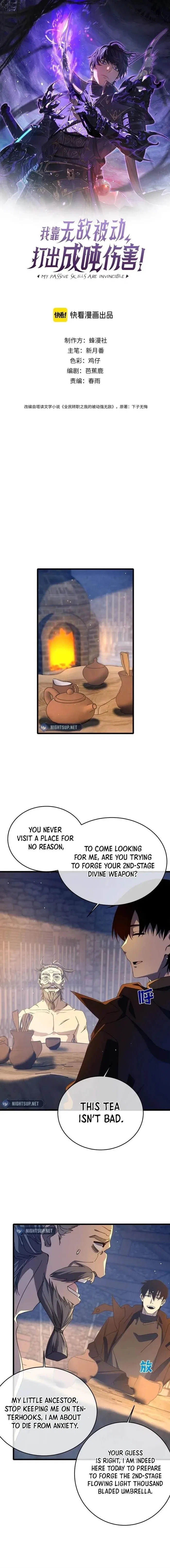 I Rely on My Invincibility to Deal Tons of Damage Passively! Chapter 62 – Page 1