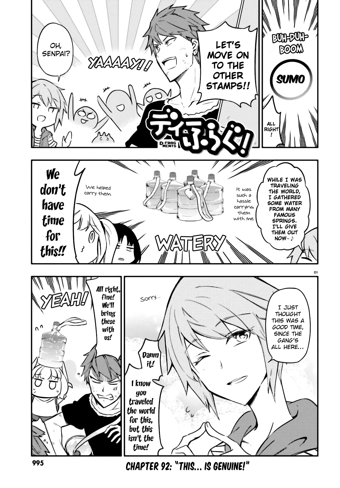 D-Frag! Chapter 92 – Page 1