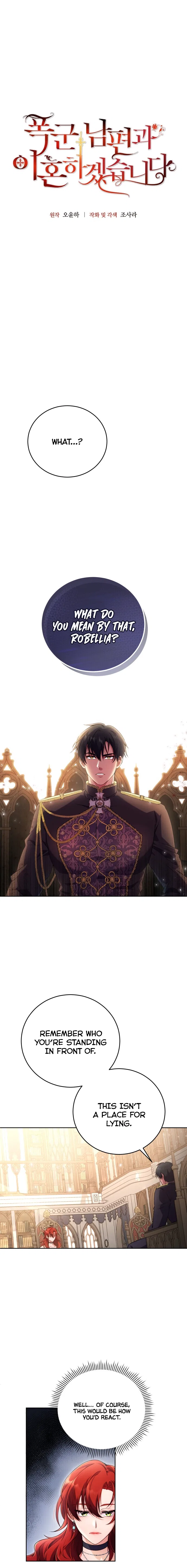 I’m Divorcing My Tyrant Husband Chapter 2 – Page 3