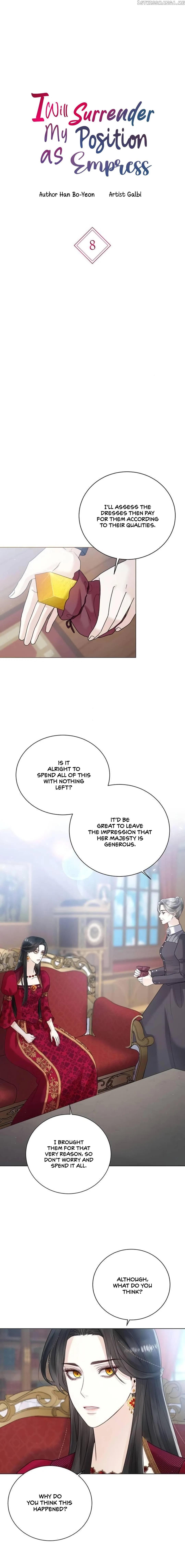 I Abdicate My Title of Empress Chapter 10 – Page 2