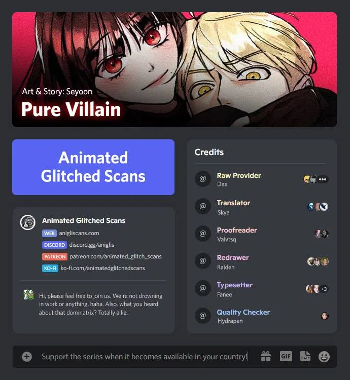 Pure Villain Chapter 11 – Page 1