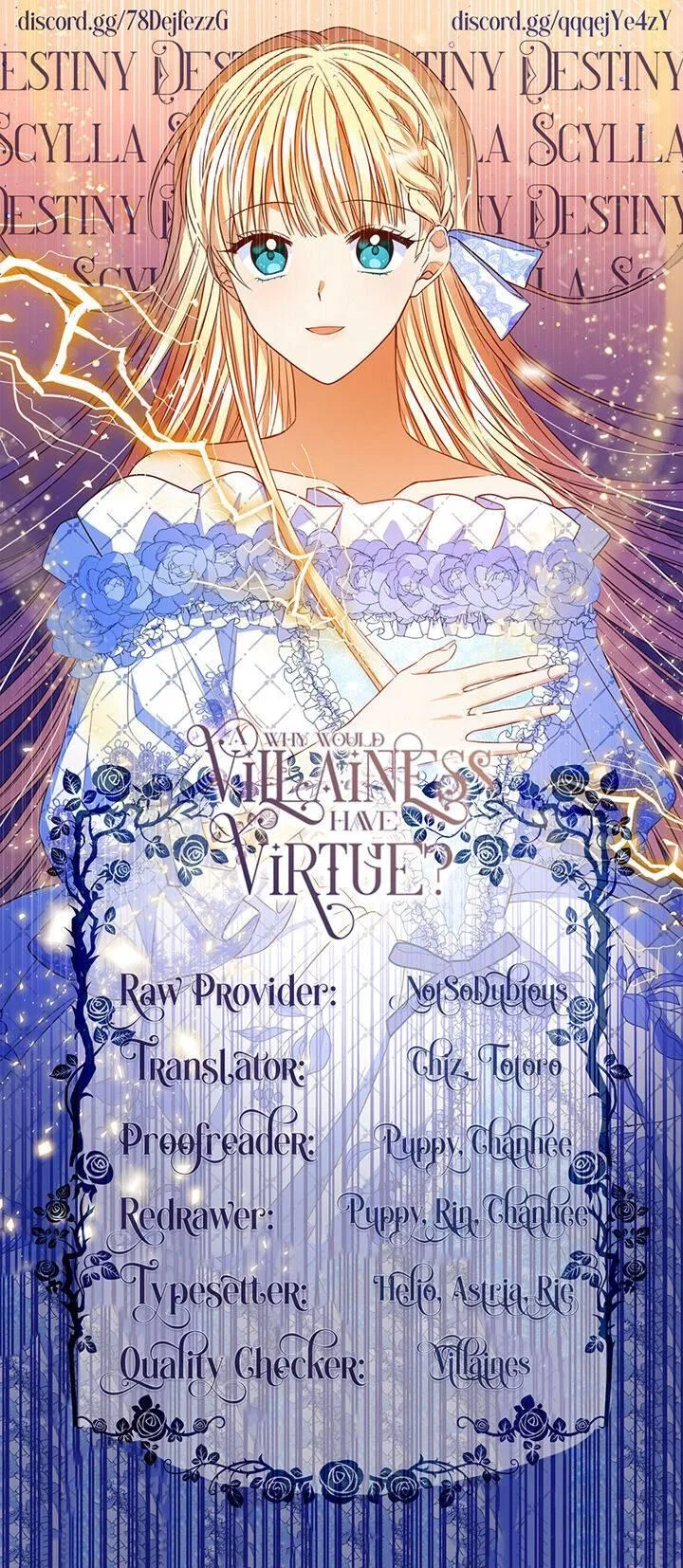 Why Would a Villainess Have Virtues? Chapter 8 – Page 1