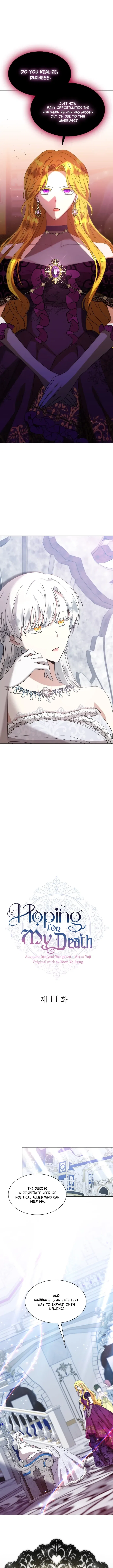 Hoping for My Death Chapter 11 – Page 1