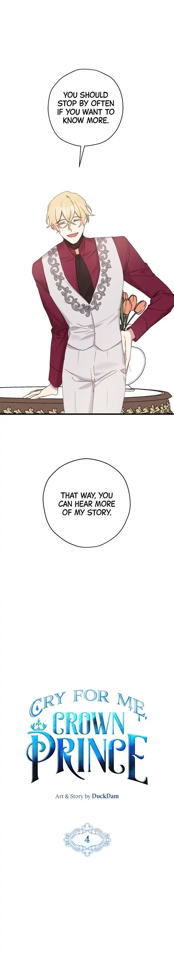 Please Cry, Crown Prince Chapter 4 – Page 4