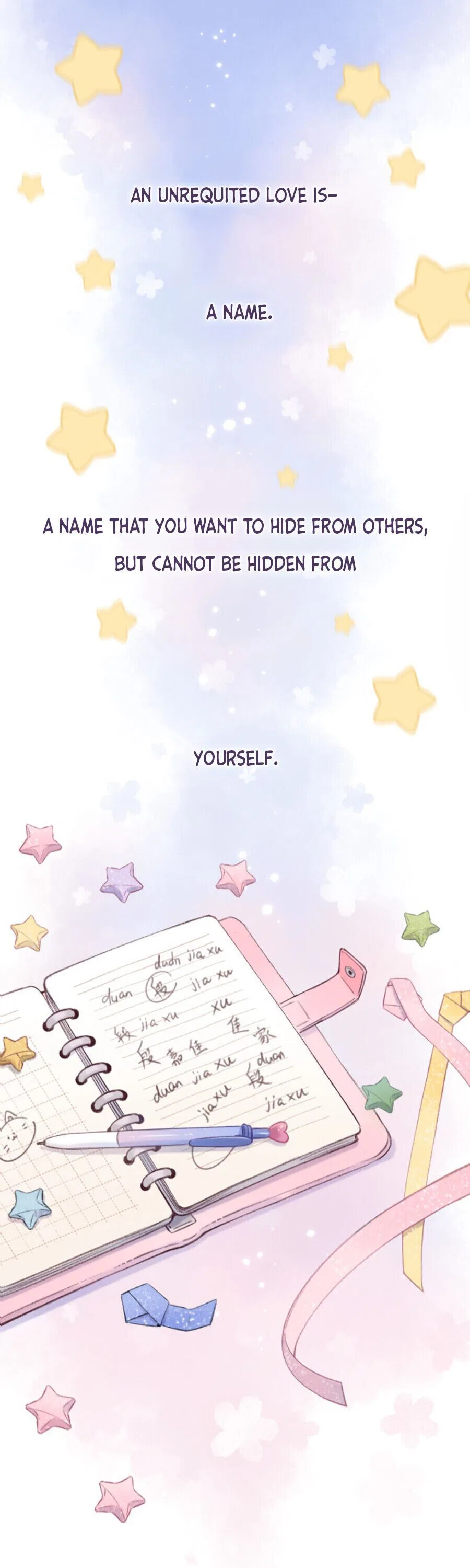 Hidden Love Chapter 1 – Page 1
