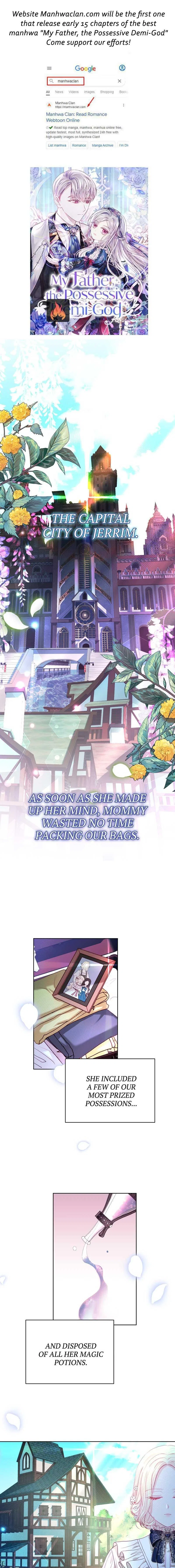 My Father, the Possessive Demi-God Chapter 14 – Page 1