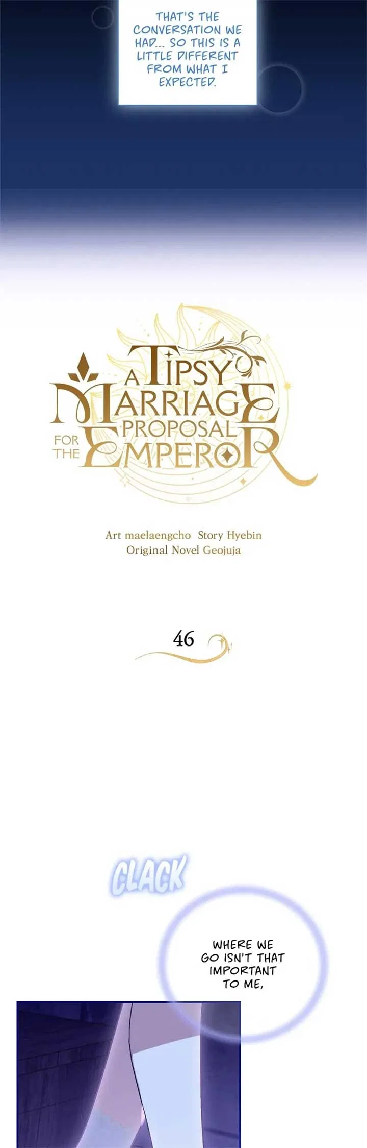 A Tipsy Marriage Proposal for the Emperor Chapter 46 – Page 3