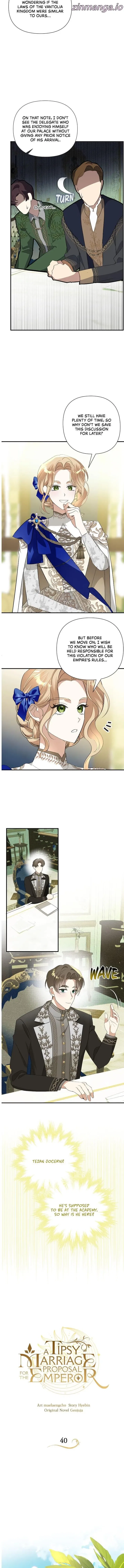 A Tipsy Marriage Proposal for the Emperor Chapter 40 – Page 2