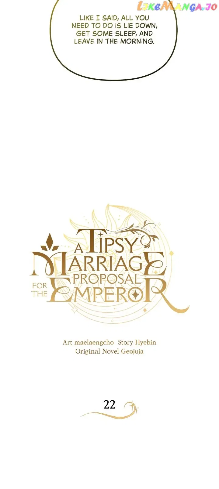 A Tipsy Marriage Proposal for the Emperor Chapter 22 – Page 3