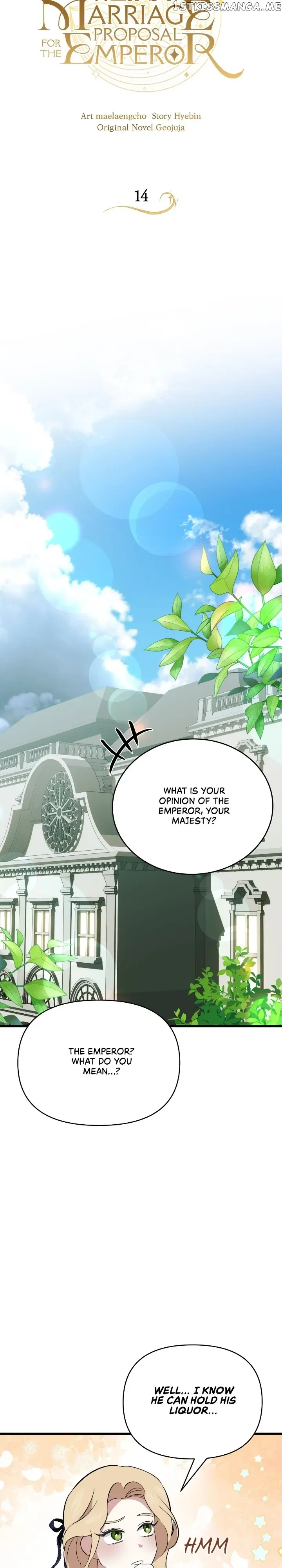 A Tipsy Marriage Proposal for the Emperor Chapter 14 – Page 14