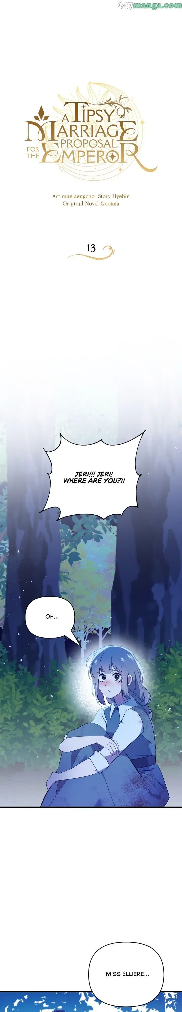A Tipsy Marriage Proposal for the Emperor Chapter 13 – Page 1