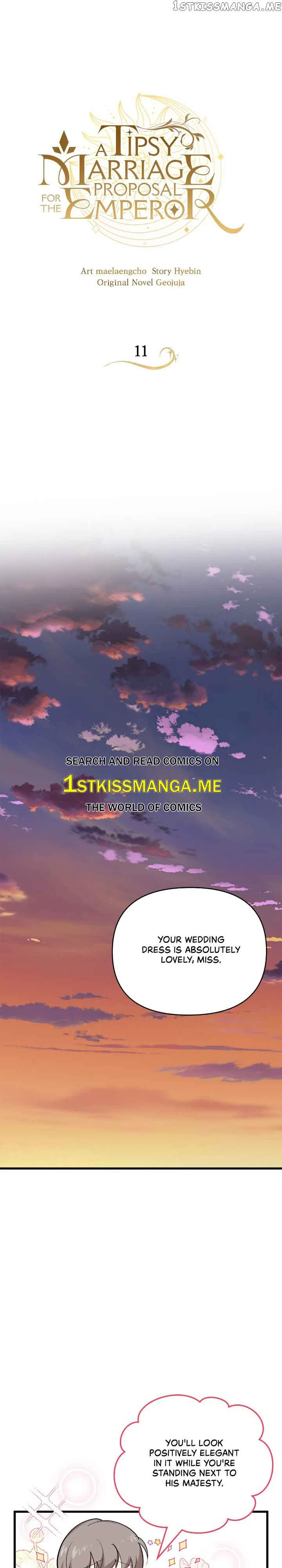 A Tipsy Marriage Proposal for the Emperor Chapter 11 – Page 1