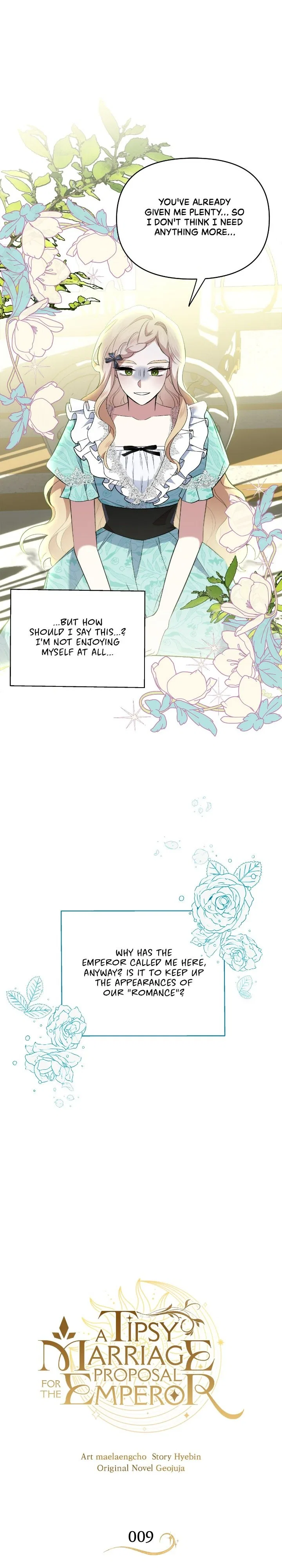 A Tipsy Marriage Proposal for the Emperor Chapter 9 – Page 3