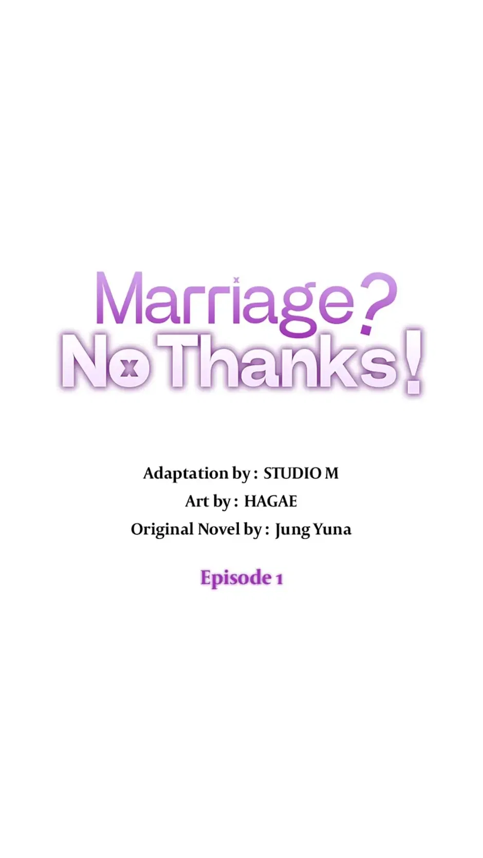 Marriage? No Thanks! Chapter 1 – Page 20
