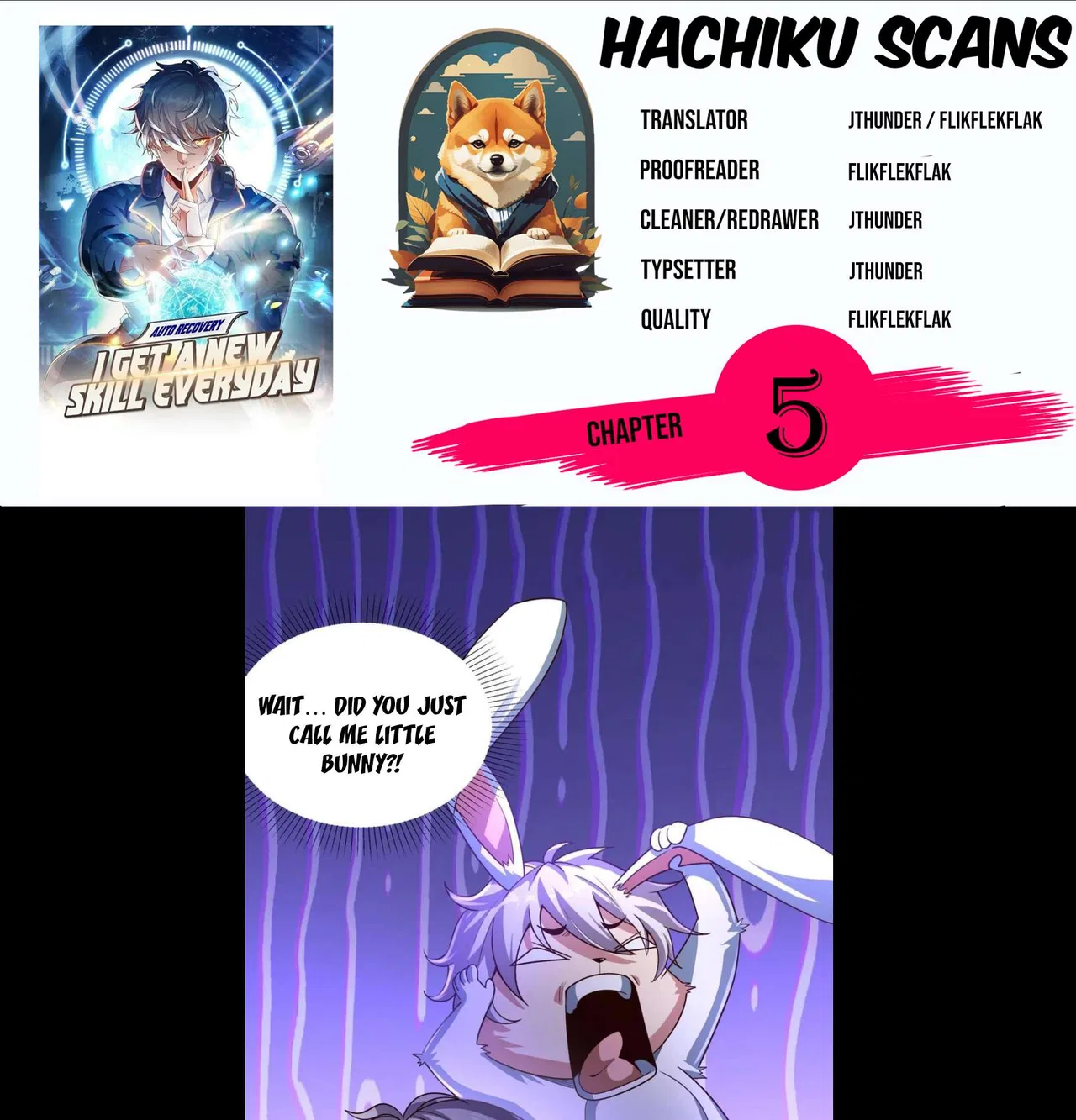 Aura Recovery: I Get a New Skill Everyday Chapter 5 – Page 1