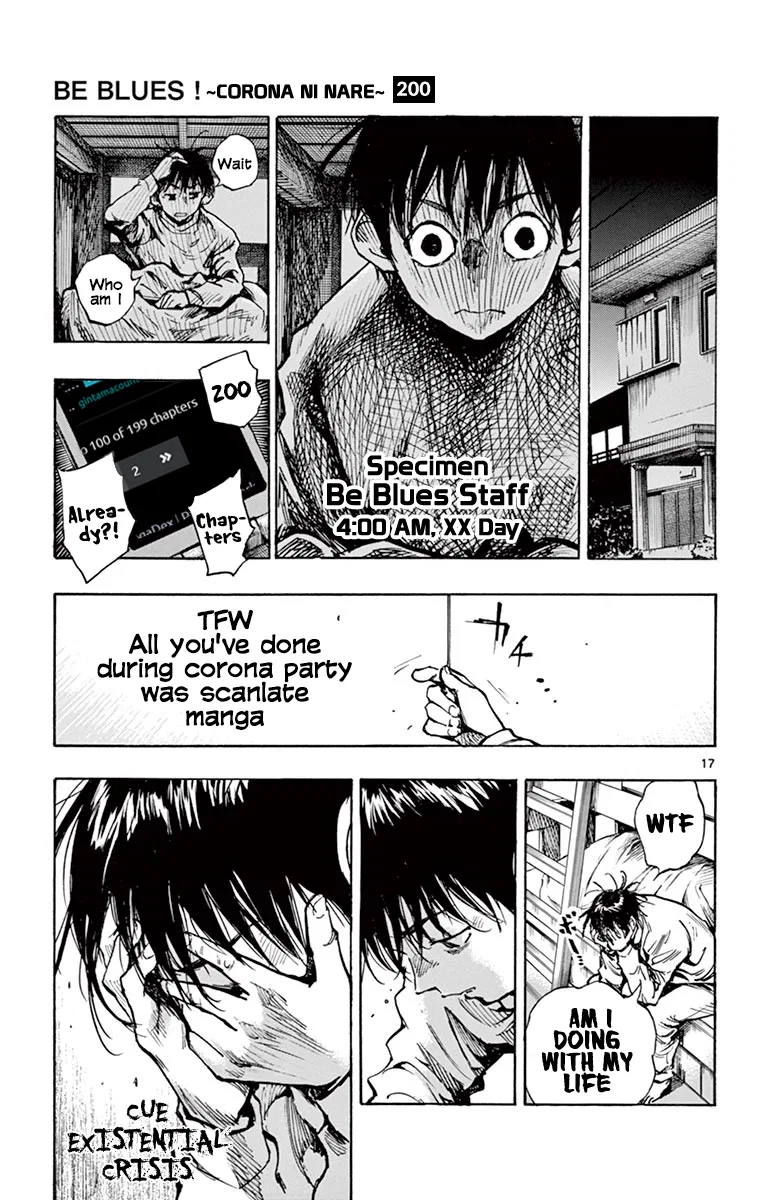 BE BLUES ~Ao ni Nare~ Chapter 256 – Page 1