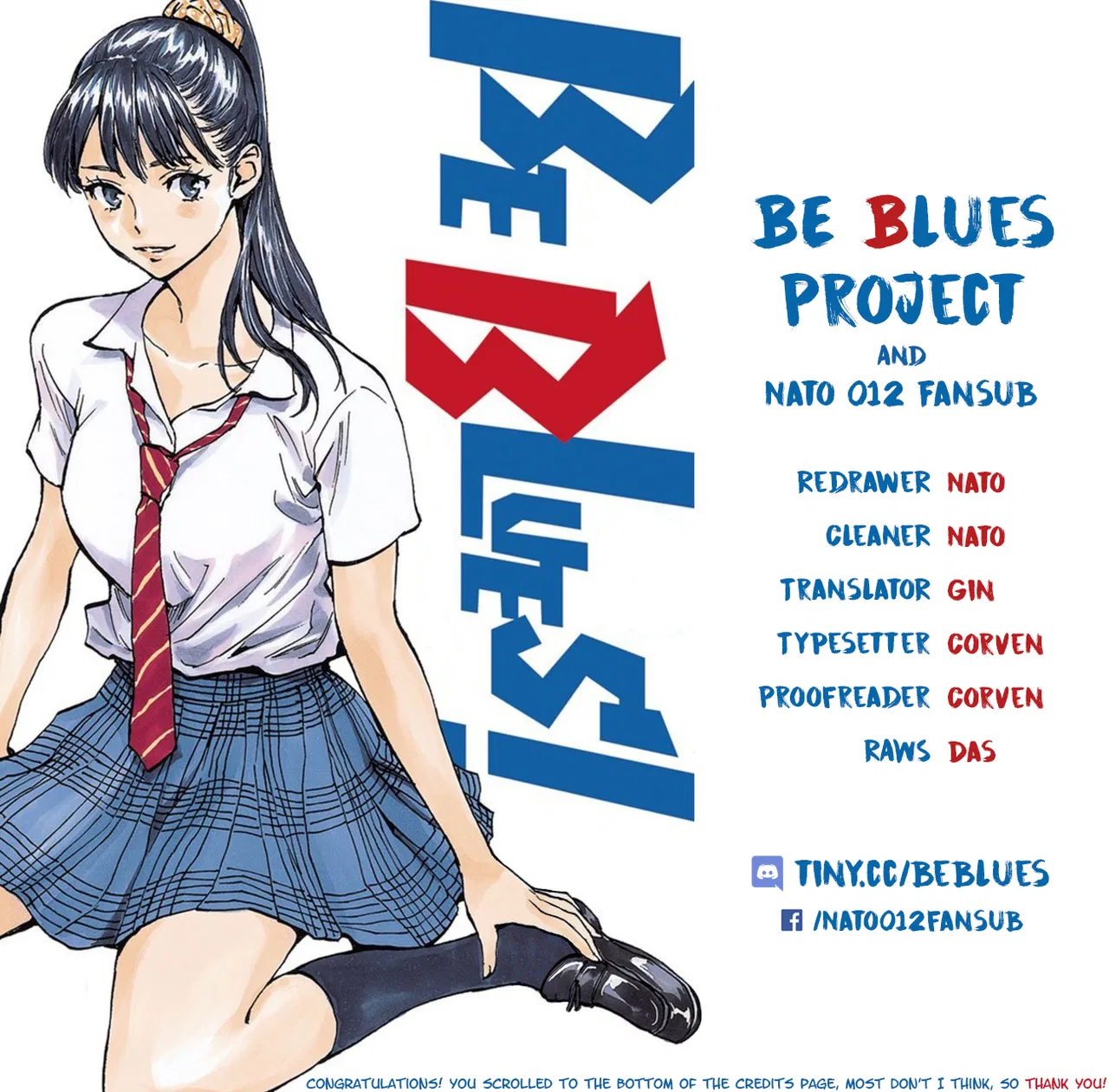 BE BLUES ~Ao ni Nare~ Chapter 201 – Page 1