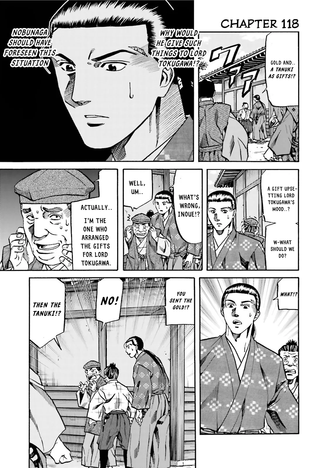Nobunaga no Chef Chapter 118 – Page 1