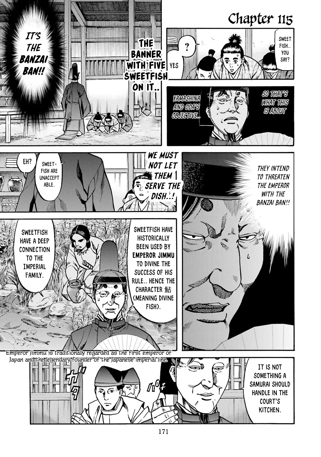 Nobunaga no Chef Chapter 115 – Page 1