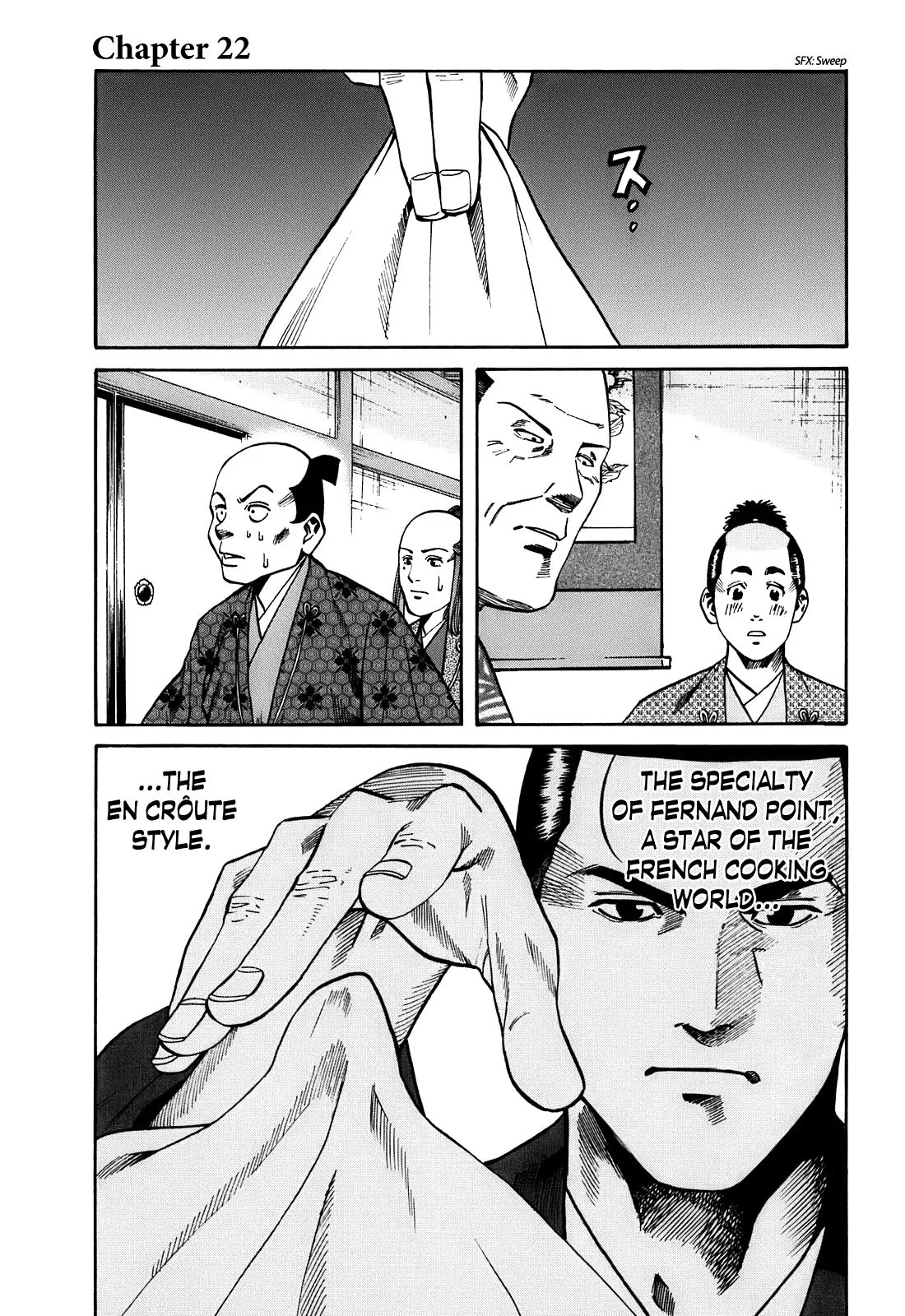 Nobunaga no Chef Chapter 22 – Page 1