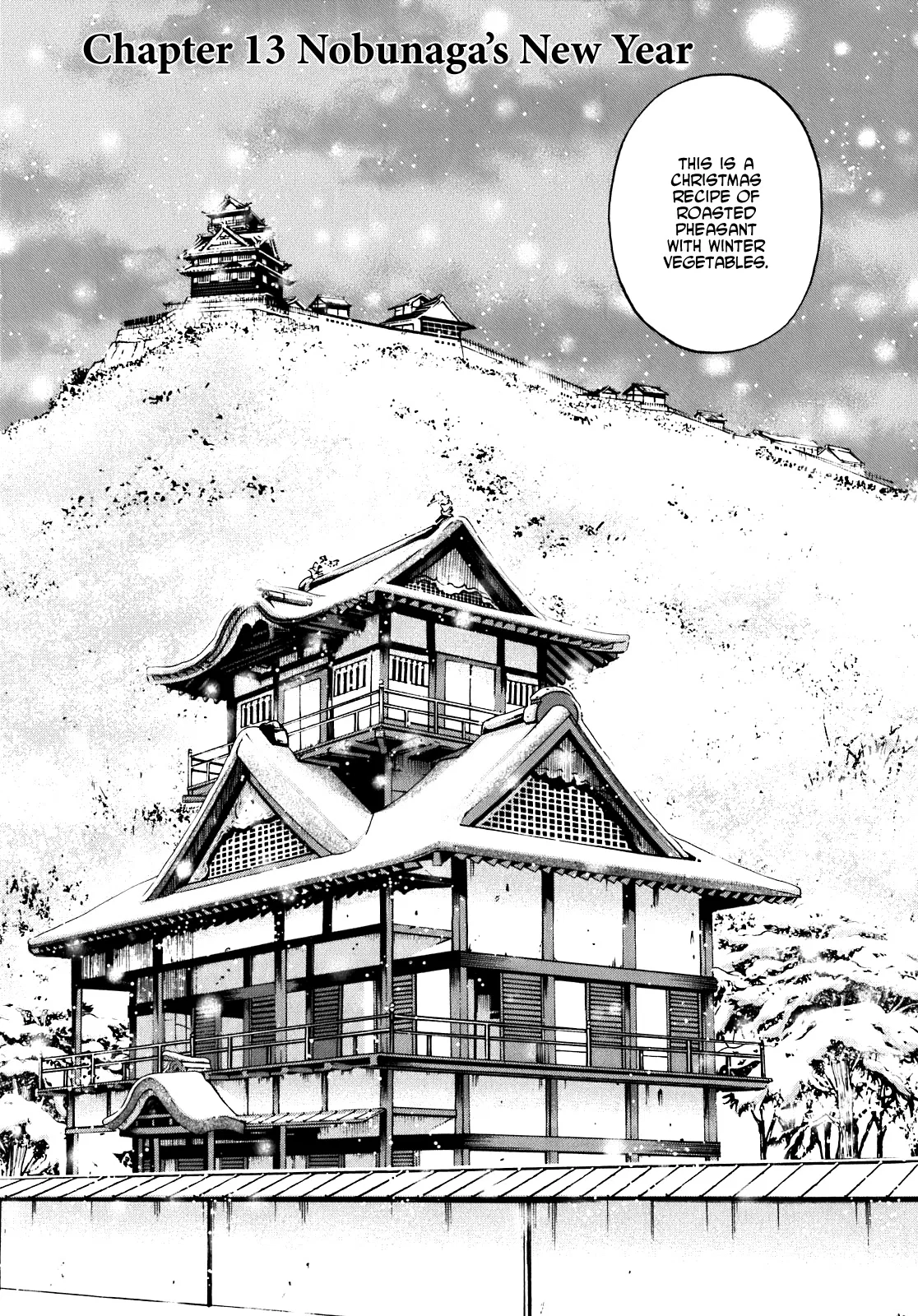 Nobunaga no Chef Chapter 13 – Page 1