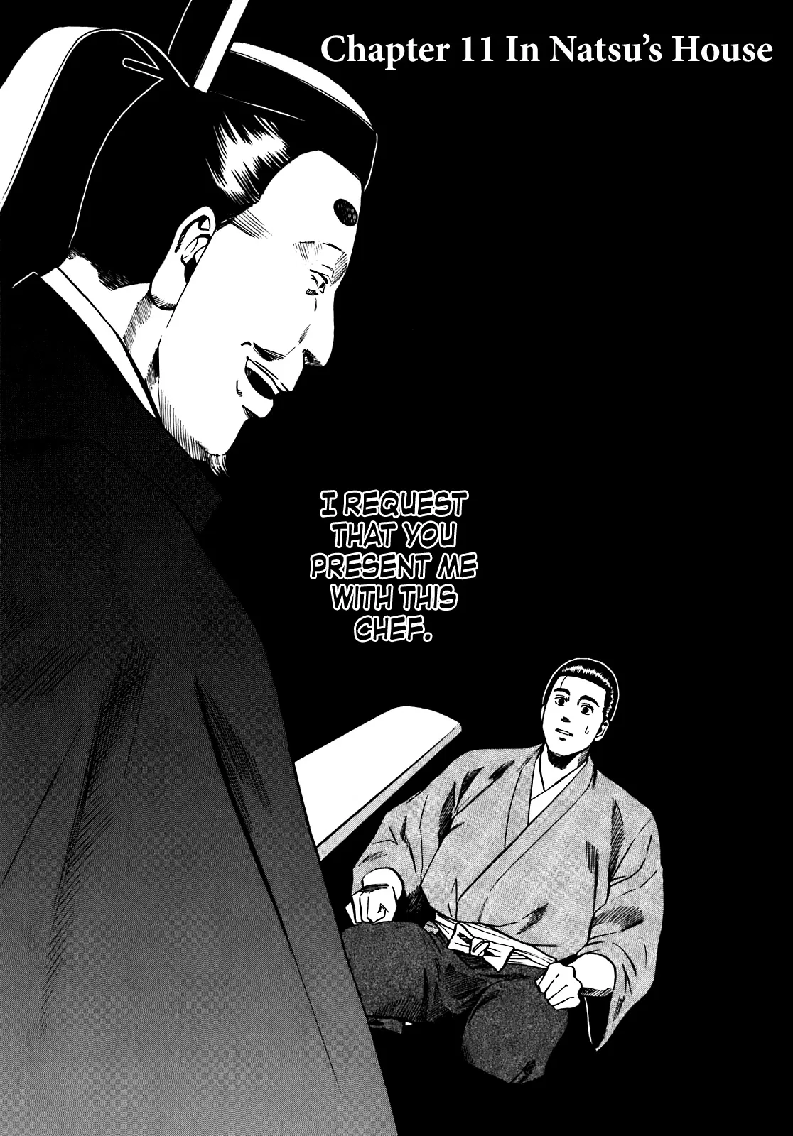 Nobunaga no Chef Chapter 11 – Page 1