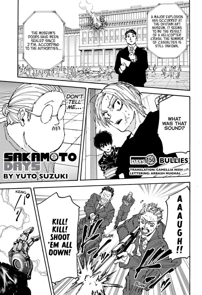 Sakamoto Days Chapter 150 – Page 1