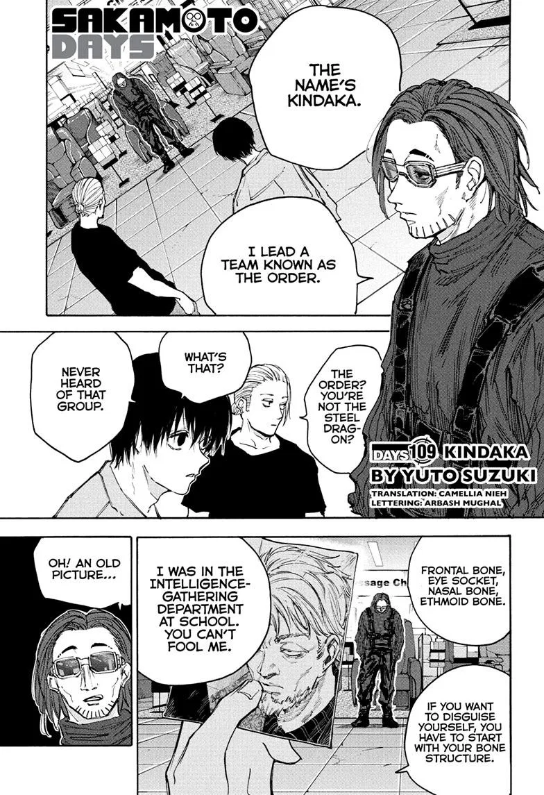 Sakamoto Days Chapter 109 – Page 1