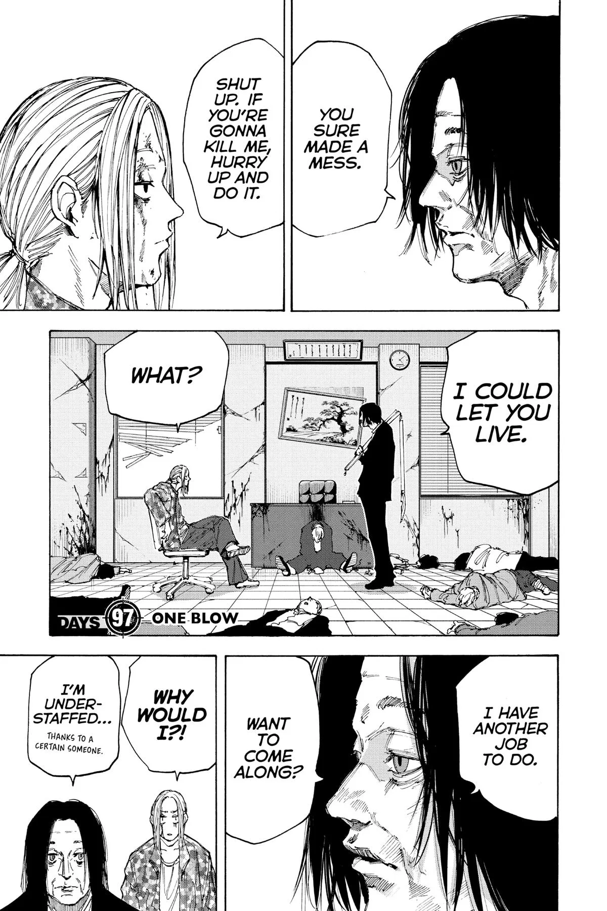 Sakamoto Days Chapter 97 – Page 1