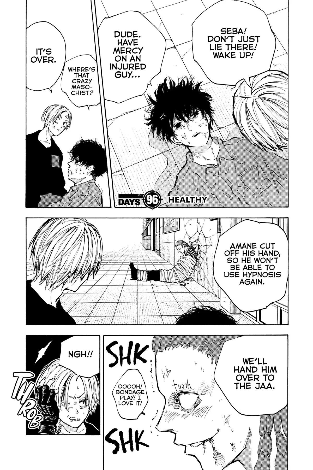 Sakamoto Days Chapter 96 – Page 1