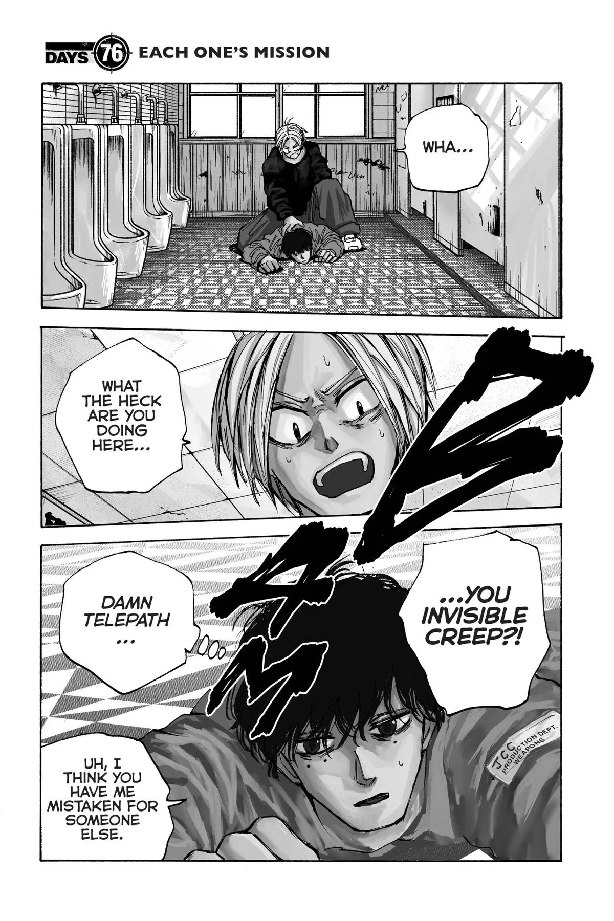 Sakamoto Days Chapter 76 – Page 1