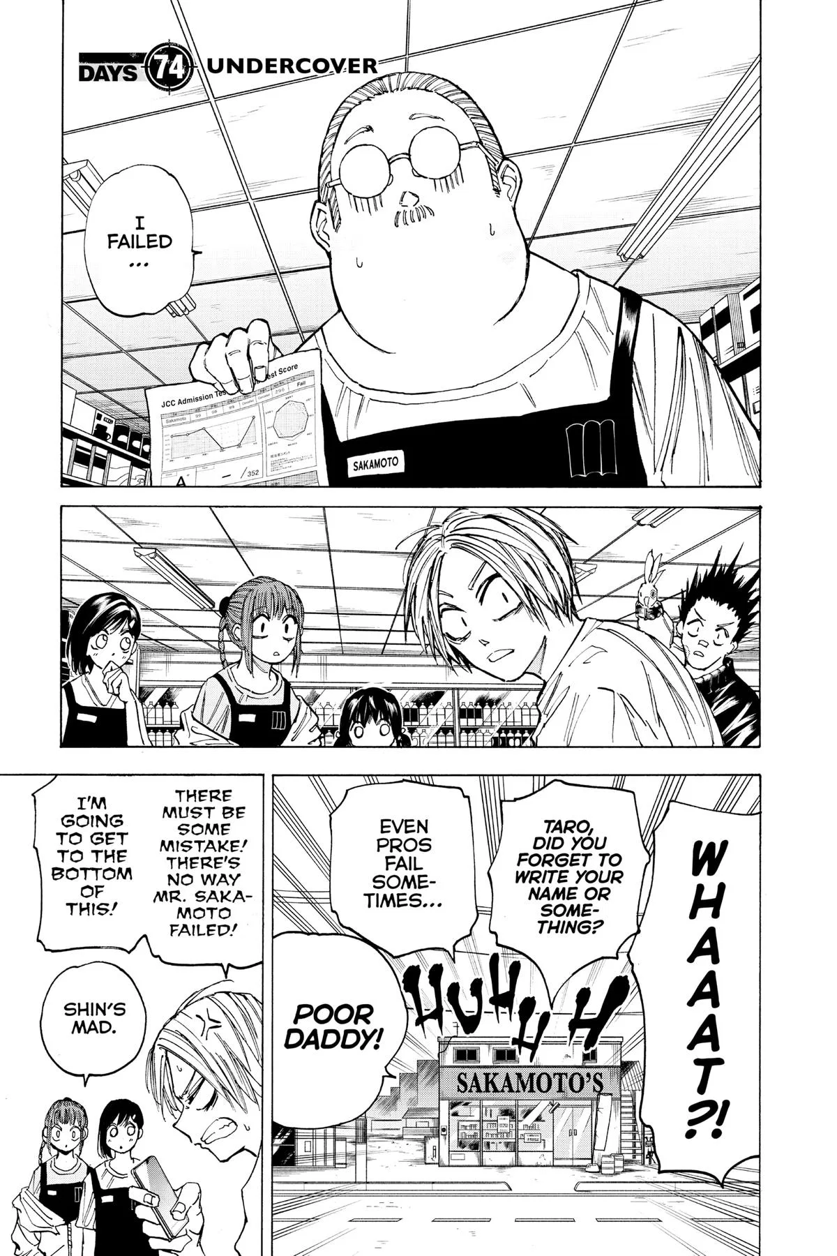 Sakamoto Days Chapter 74 – Page 1