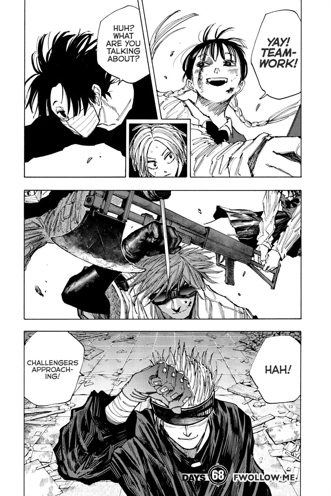 Sakamoto Days Chapter 68 – Page 1