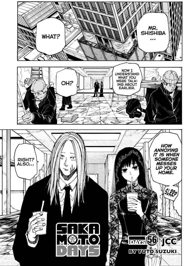 Sakamoto Days Chapter 56 – Page 1