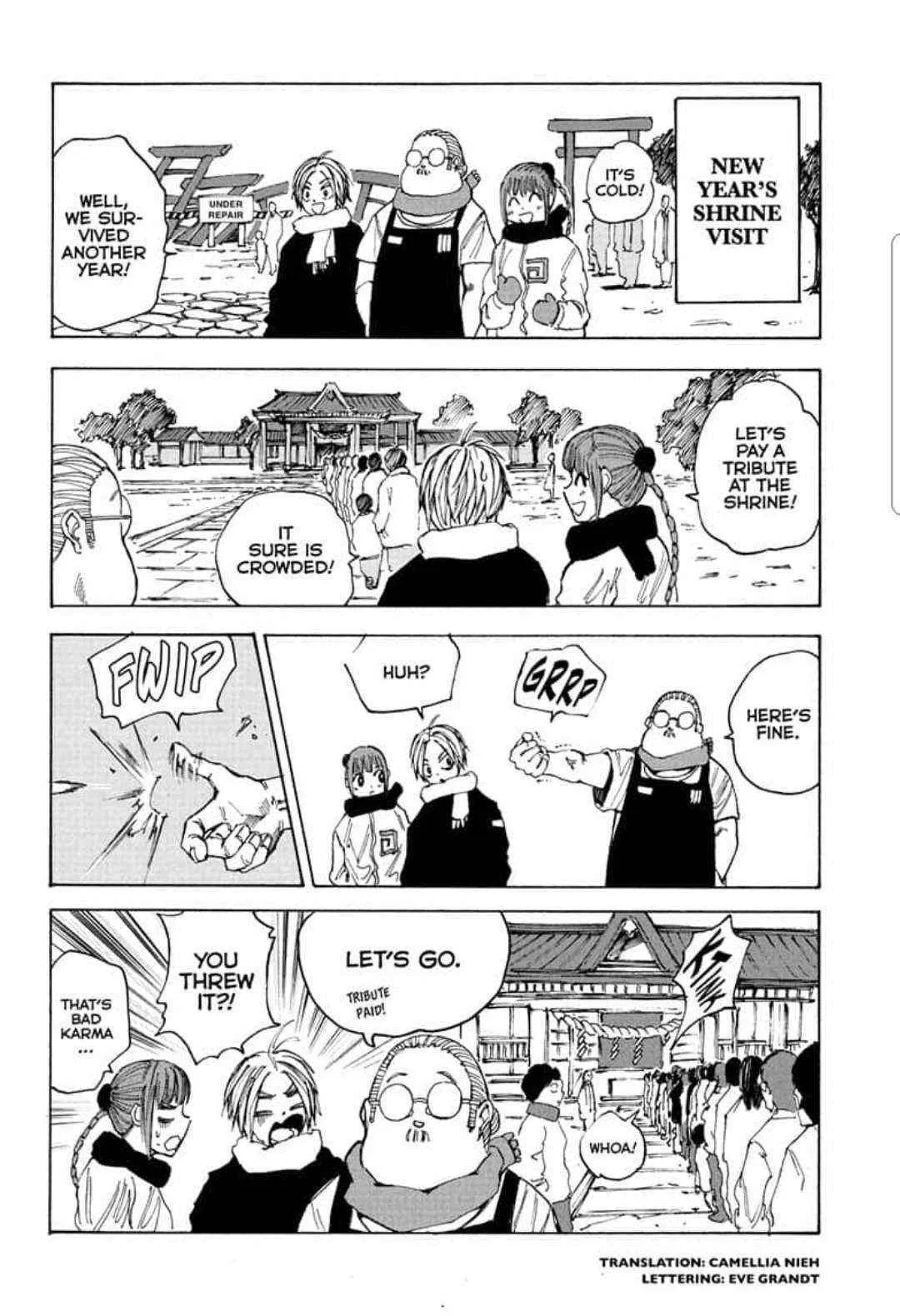 Sakamoto Days Chapter 55 – Page 1