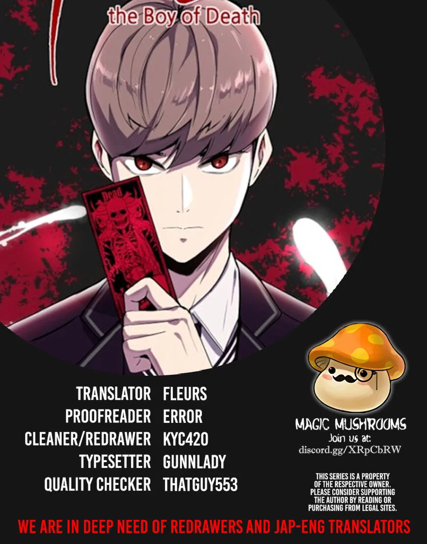 The Boy of Death manga Chapter 6 – Page 1