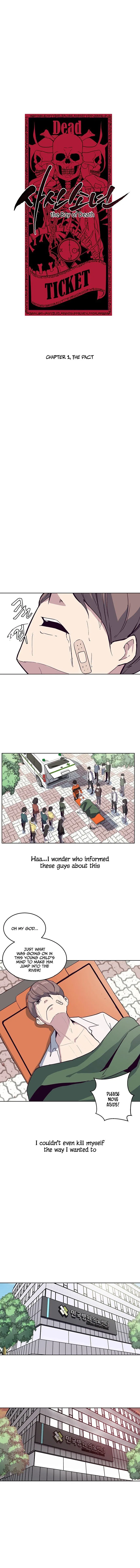 The Boy of Death manga Chapter 1 – Page 6
