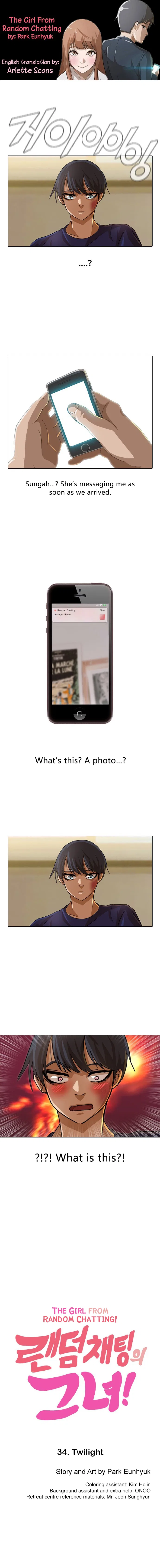 The Girl from Random Chatting Chapter 34 – Page 1