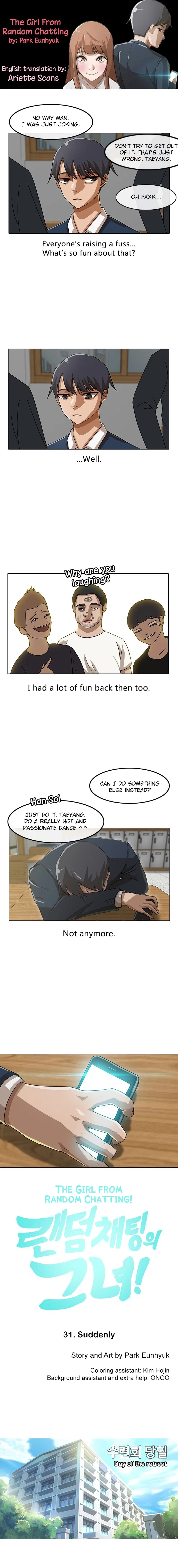 The Girl from Random Chatting Chapter 31 – Page 1