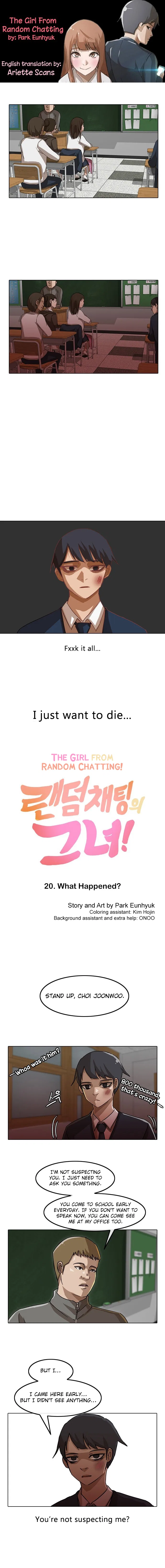 The Girl from Random Chatting Chapter 20 – Page 1