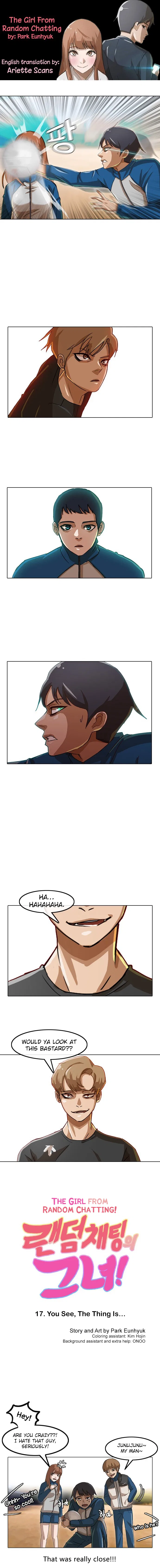 The Girl from Random Chatting Chapter 17 – Page 1