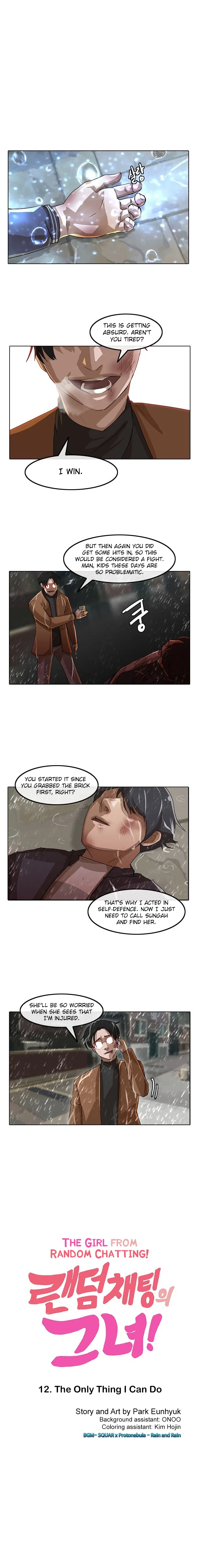 The Girl from Random Chatting Chapter 12 – Page 12