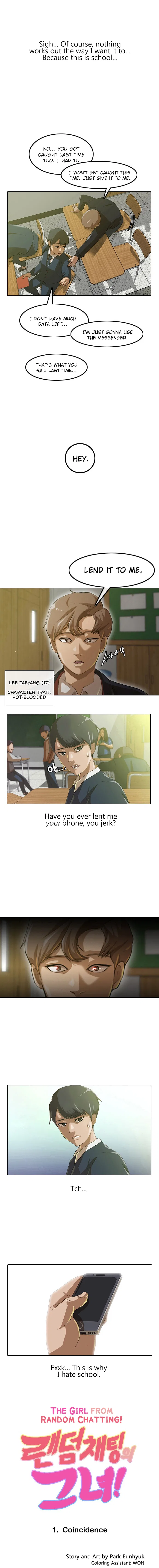 The Girl from Random Chatting Chapter 1 – Page 2