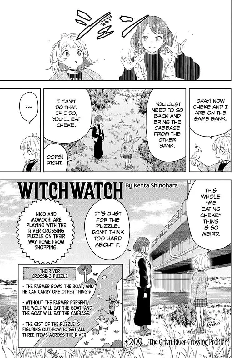 Witch Watch Chapter 209 – Page 1