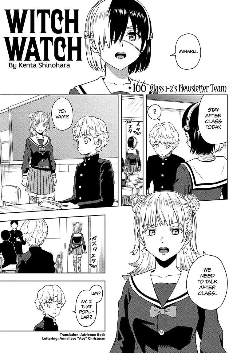 Witch Watch Chapter 166 – Page 1