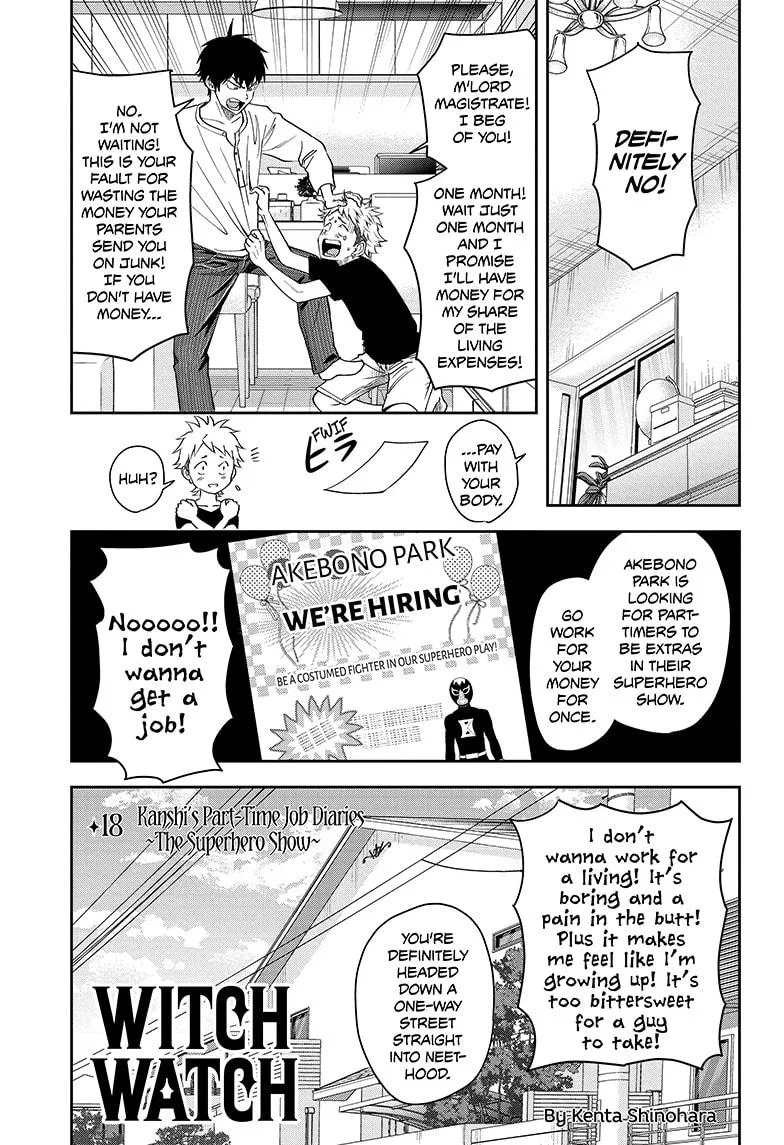 Witch Watch Chapter 18 – Page 1