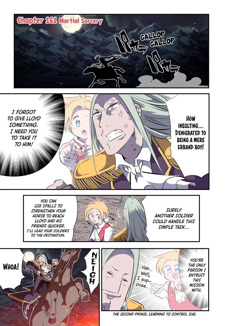 Anime – I Was Reincarnated as the 7th Prince so I Can Take My Time Perfecting My Magical Ability Season 2 Chapter 161 – Page 1